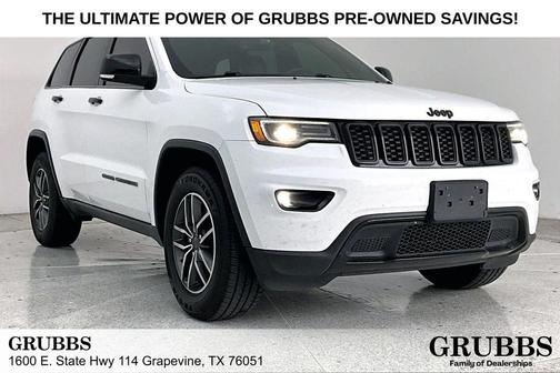 Bright White Clearcoat 2019 Jeep Grand Cherokee Limited