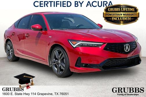 Performance Red Pearl 2024 Acura Integra A-Spec Technology