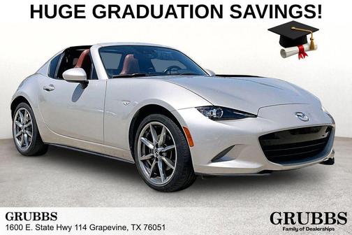 Platinum Quartz Metallic 2022 Mazda MX-5 Miata RF Grand Touring