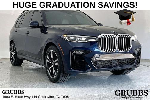 Tanzanite Blue II Metallic 2022 BMW X7 xDrive40i