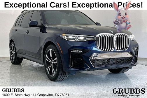 Tanzanite Blue II Metallic 2022 BMW X7 xDrive40i