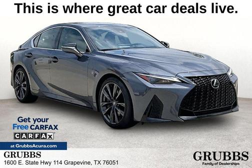 Cloudburst Gray 2024 Lexus IS 350 F SPORT Design