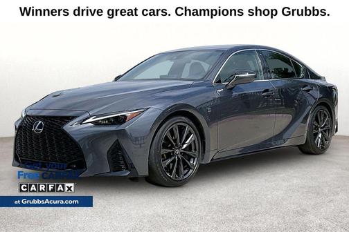 Cloudburst Gray 2024 Lexus IS 350 F SPORT Design