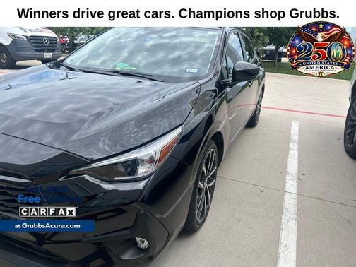 Crystal Black Silica 2024 Subaru Impreza Sport
