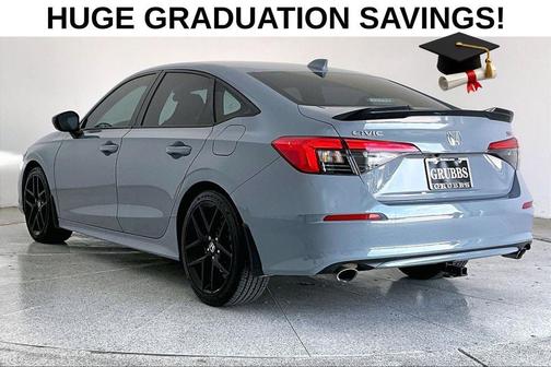 Sonic Gray Pearl 2024 Honda Civic Si Base