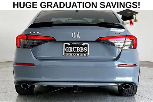 Sonic Gray Pearl 2024 Honda Civic Si Base
