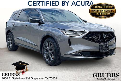 Platinum White Pearl 2024 Acura MDX A-Spec