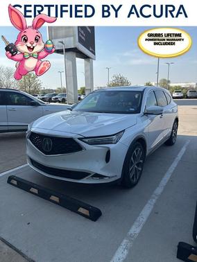 Platinum White Pearl 2023 Acura MDX Technology
