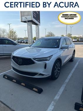 Platinum White Pearl 2023 Acura MDX Technology