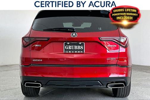 Performance Red Pearl 2025 Acura MDX A-Spec Advance