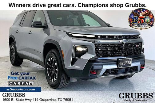 Sterling Gray Metallic 2025 Chevrolet Traverse Z71