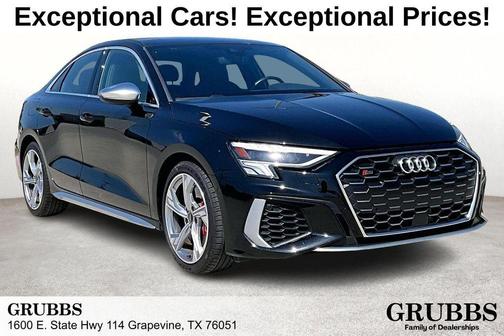 Mythos Black Metallic 2023 Audi S3 2.0T Premium Plus