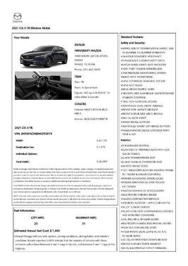 2021 Mazda CX-5 Touring