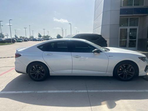 130R White 2023 Acura TLX A-Spec