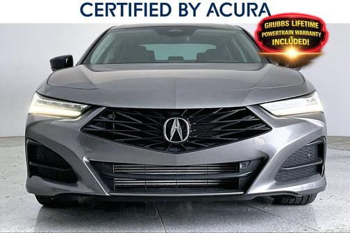 Liquid Carbon Metallic 2025 Acura TLX Technology
