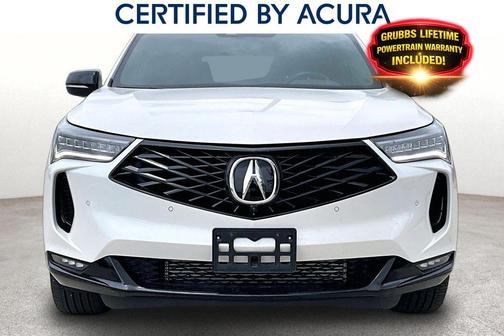 Platinum White Pearl 2025 Acura RDX A-Spec Advance Package