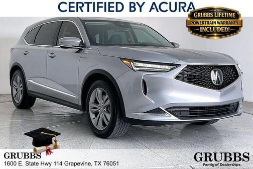 Lunar Silver Metallic 2024 Acura MDX Base