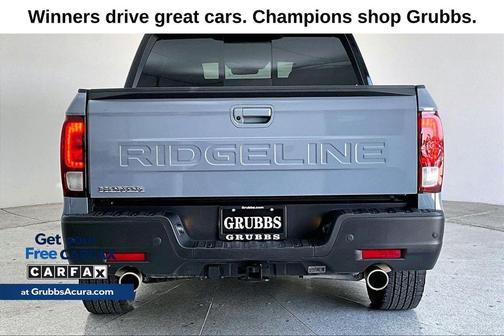 Sonic Gray Pearl 2025 Honda Ridgeline Black Edition