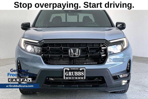 Sonic Gray Pearl 2025 Honda Ridgeline Black Edition