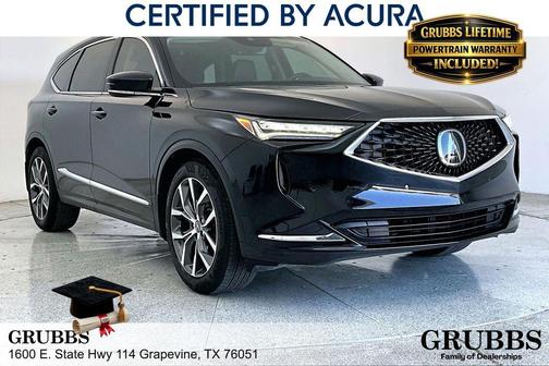 Majestic Black Pearl 2024 Acura MDX Technology