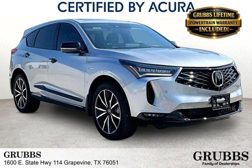 Solar Silver Metallic 2025 Acura RDX A-Spec Advance Package