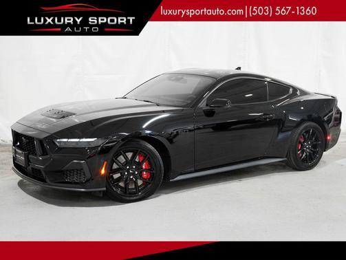Shadow Black 2024 Ford Mustang GT Premium