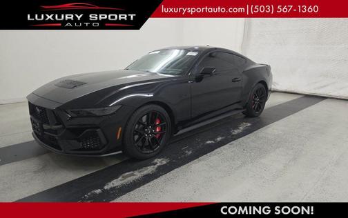 Shadow Black 2024 Ford Mustang GT Premium