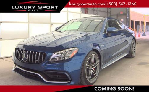Brilliant Blue Metallic 2019 Mercedes-Benz AMG C 63 S
