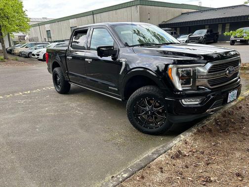 Agate Black Metallic 2021 Ford F-150 Limited
