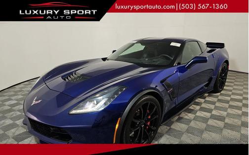 Admiral Blue Metallic 2017 Chevrolet Corvette Grand Sport