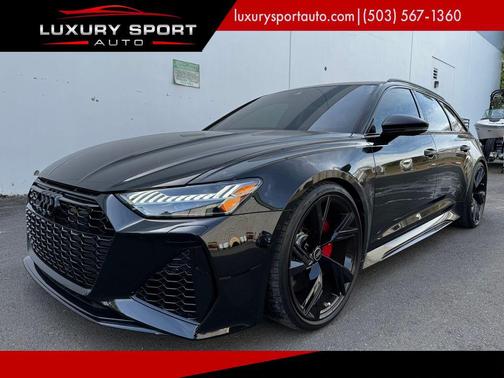 Mythos Black Metallic 2023 Audi RS 6 Avant 4.0T