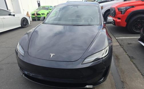 Stealth Grey 2024 Tesla Model 3 Performance