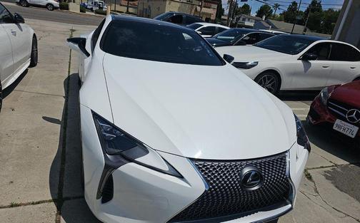 Ultra White 2018 Lexus LC 500 Base