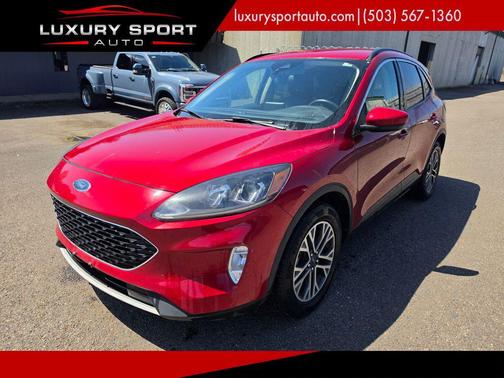 Rapid Red Metallic Tinted Clearcoat 2020 Ford Escape SEL