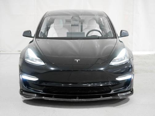 Solid Black 2020 Tesla Model 3 Performance