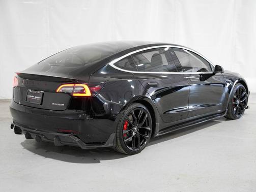 Solid Black 2020 Tesla Model 3 Performance
