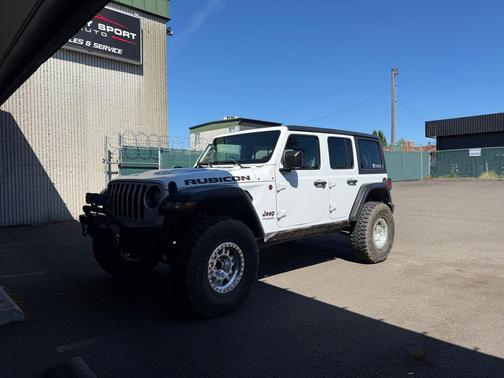 Bright White Clearcoat 2019 Jeep Wrangler Unlimited Rubicon