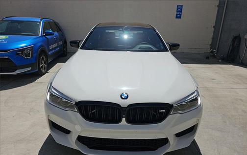 Alpine White 2020 BMW M5 Competition