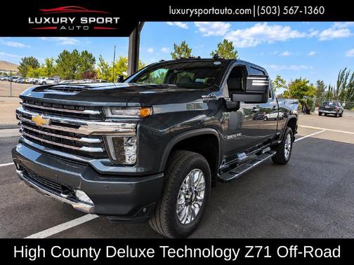 Shadow Gray Metallic 2020 Chevrolet Silverado 2500 High Country