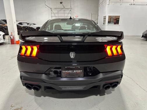 Shadow Black 2025 Ford Mustang Dark Horse Fastback