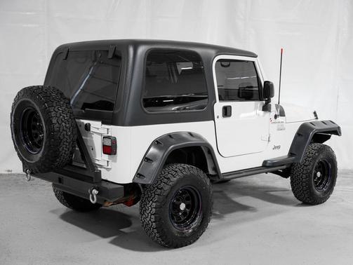 Stone White 1997 Jeep Wrangler SE