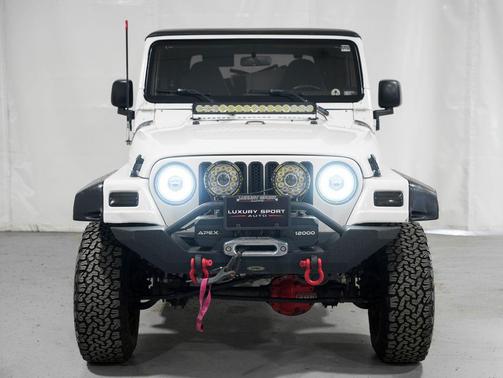 Stone White 1997 Jeep Wrangler SE
