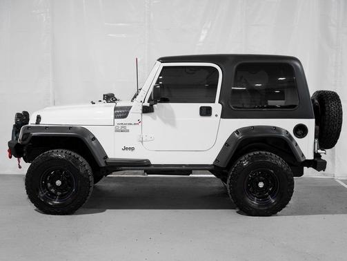 Stone White 1997 Jeep Wrangler SE