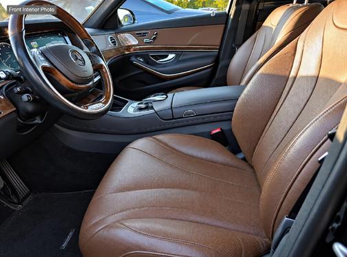 Black 2017 Mercedes-Benz S-Class 4MATIC