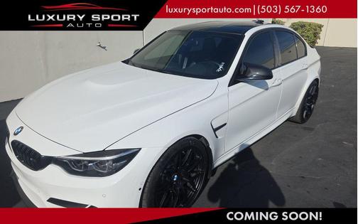 Alpine White 2018 BMW M3 Base