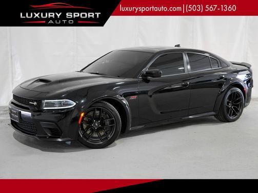 Pitch Black Clearcoat 2022 Dodge Charger R/T Scat Pack