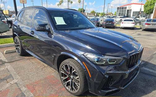 Carbon Black Metallic 2022 BMW X5 M Base