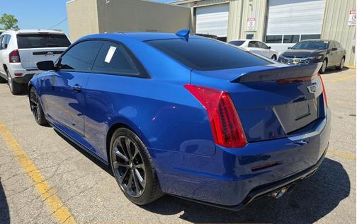 Wave Metallic 2019 Cadillac ATS-V Luxury Pkg