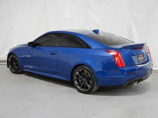 Wave Metallic 2019 Cadillac ATS-V Luxury Pkg