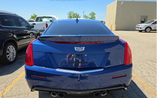 Wave Metallic 2019 Cadillac ATS-V Luxury Pkg